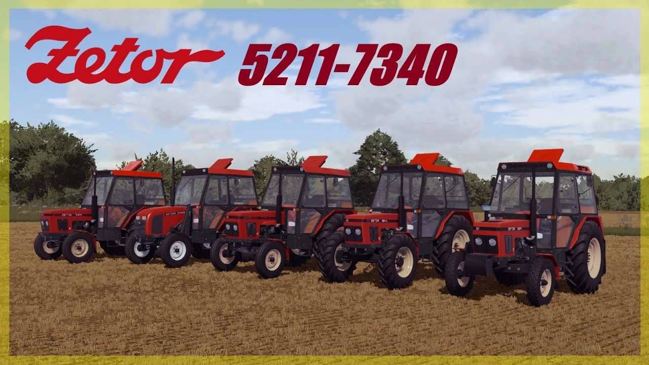 Zetor 5211 – 7340 PACK v1.0 – FS22