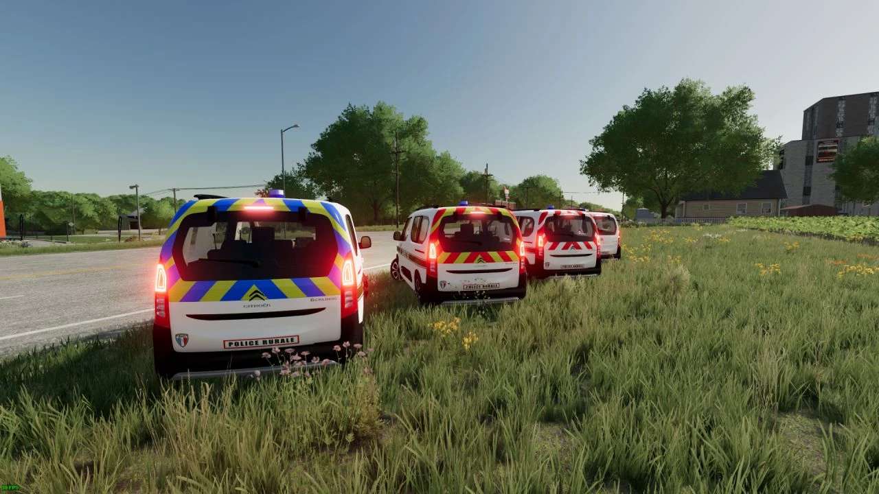 Citroën Berlingo (Police Rurale) v1.0 – FS22 thumbnail 4