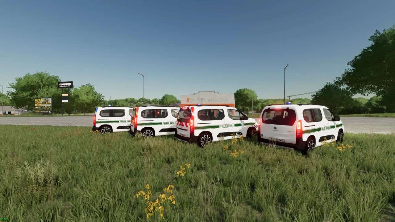 Citroën Berlingo (Police Rurale) v1.0 – FS22 thumbnail 6
