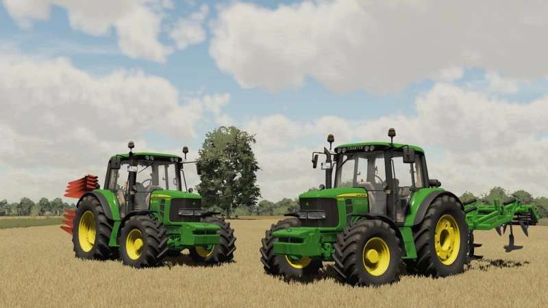 John Deere 6030 Series Agro Sieć v1.0 – FS22 thumbnail 3