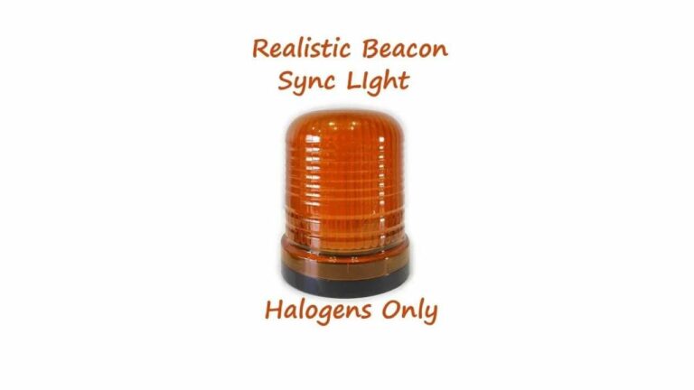Beacon Light Realistic Sync v1.0 - FS22 Mod Download