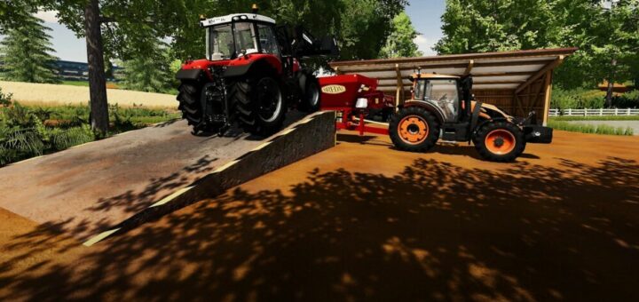 Loading Ramp Mod For Fs19 Steel Loading Ramp Mods - Farming Simulator 19 Mods | FS19 Mods
