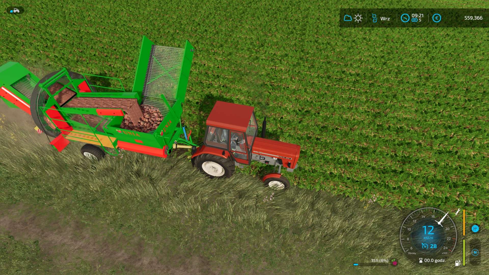 Unia Anna – 2 potatoes, carrots, parsnips and red beet v1.0 – FS22 thumbnail 3