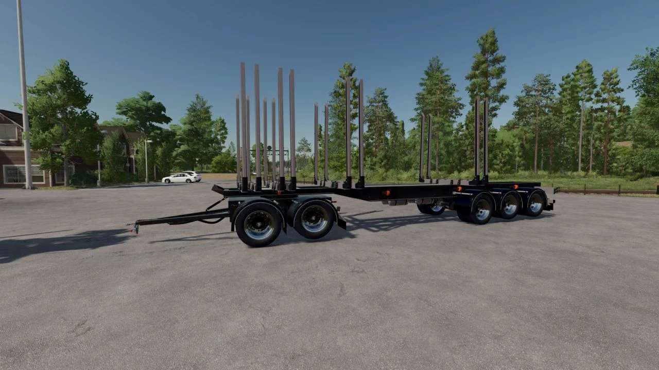 Närko Timber Trailer v1.0 – FS22