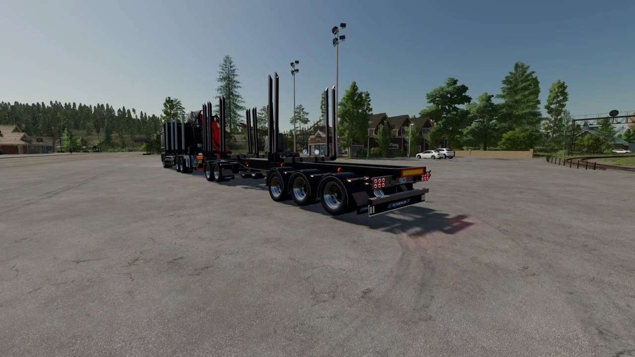 Närko Timber Trailer v1.0.0.1 – FS22