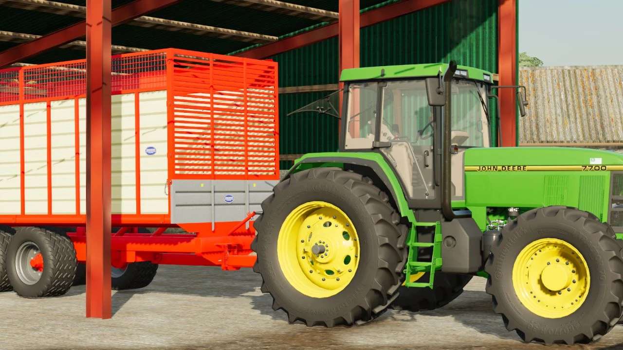 Johnstons Silage Trailer 16×8 v1.0 – FS22 thumbnail 2