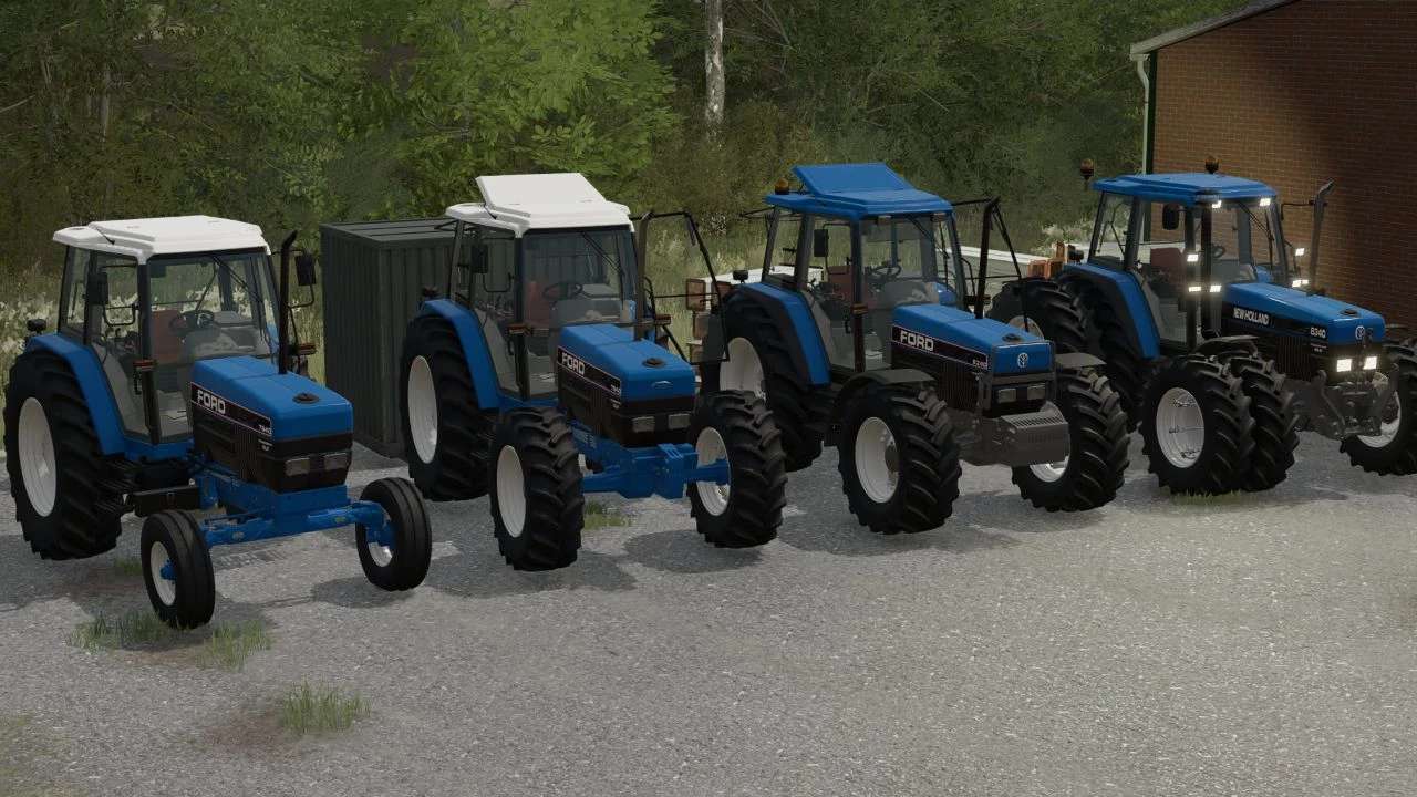 New Holland Ford 40 Series 4 – 6 Cylinder Pack v1.4.3 – FS22 thumbnail 2