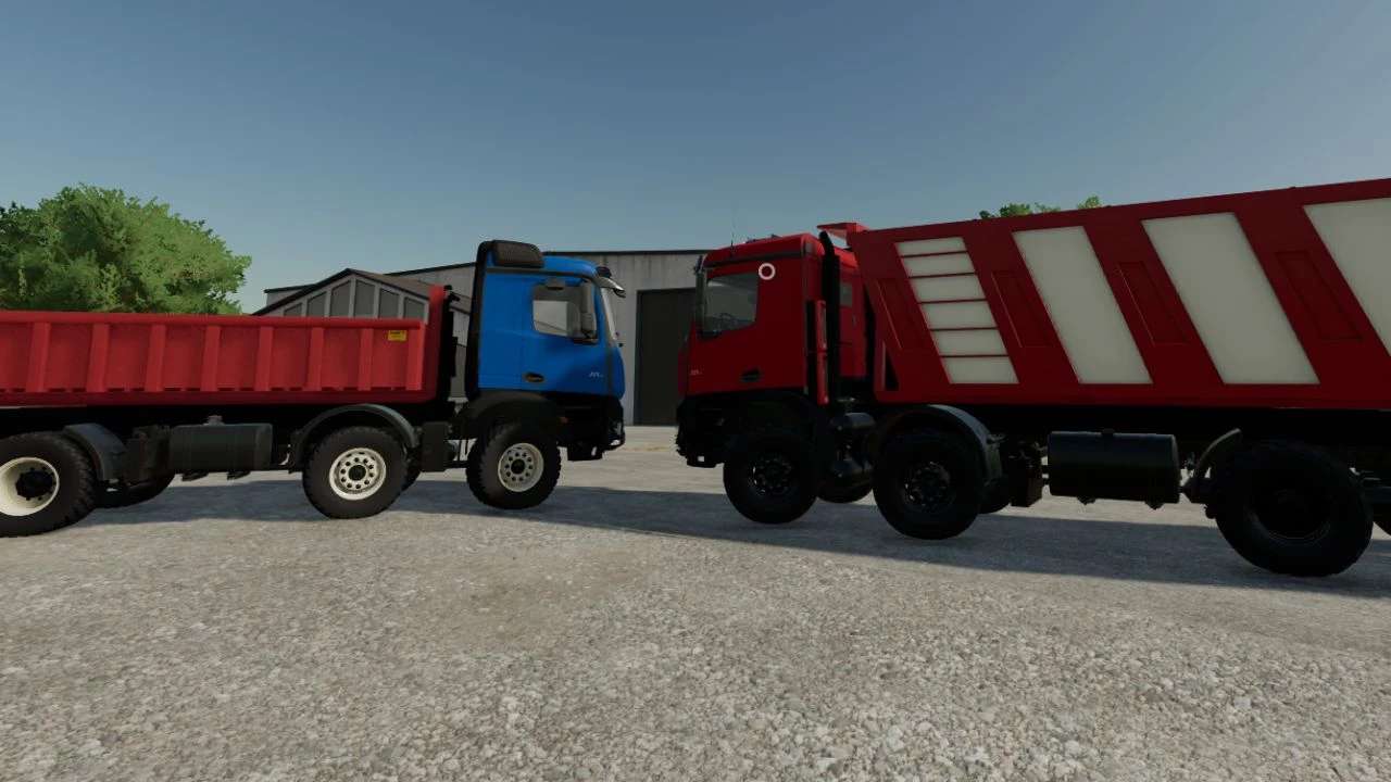 Mercedes Arocs 8×8 ITRunner v1.0 – FS22