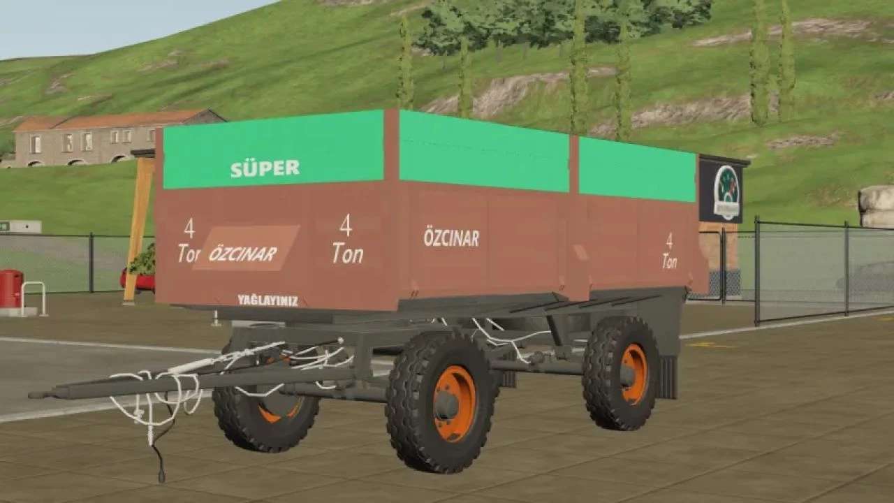 Ozcınar Agricultural Trailer v1.0 – FS22 thumbnail 2
