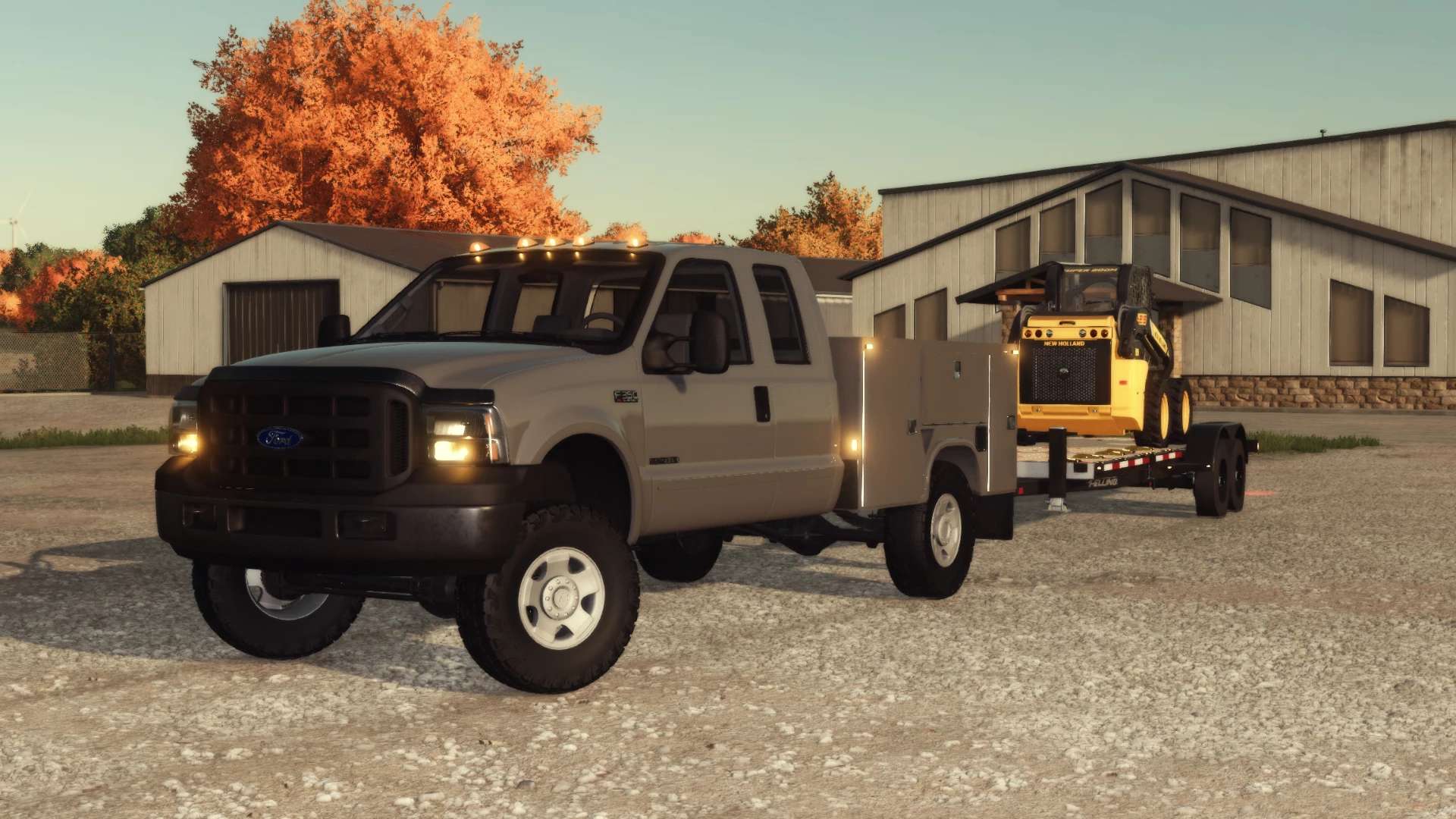 Lifted Early 2000’S F-350 XL Service Truck Release v1.0 – FS22