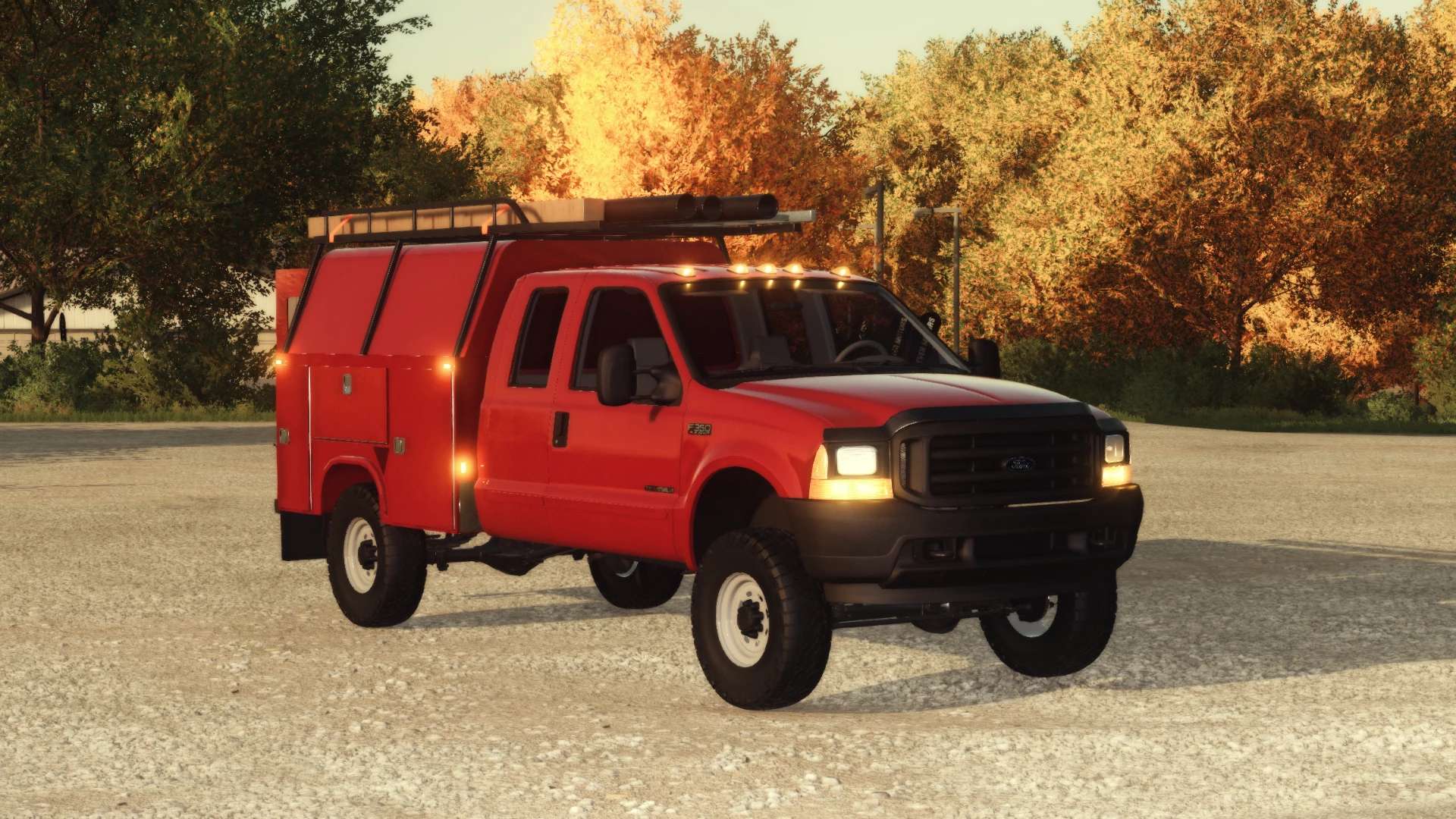 Lifted Early 2000’S F-350 XL Service Truck Release v1.0 – FS22 thumbnail 3