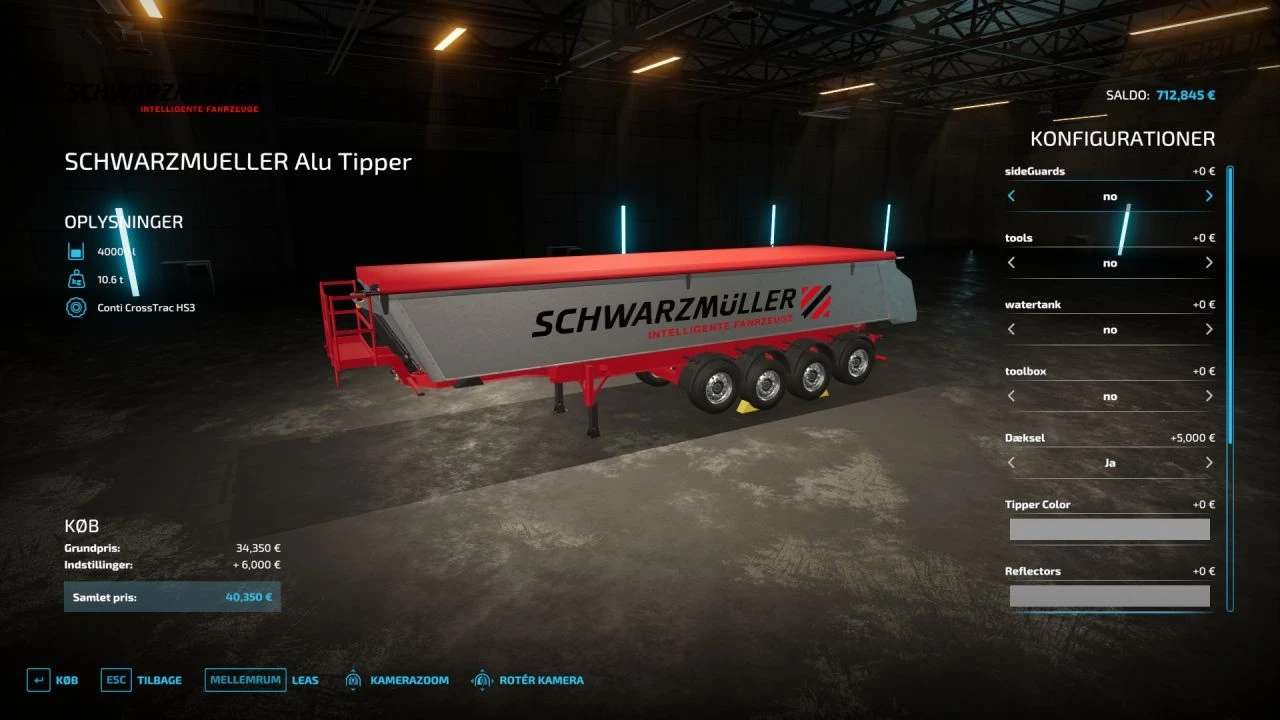 Schwarzmüller semi-trailer v1.0 – FS22 thumbnail 2