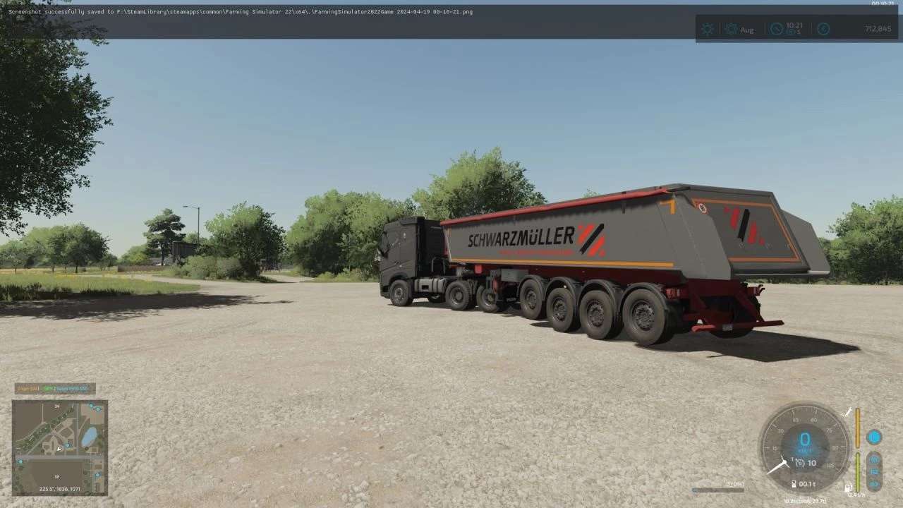 Schwarzmüller semi-trailer v1.0 – FS22