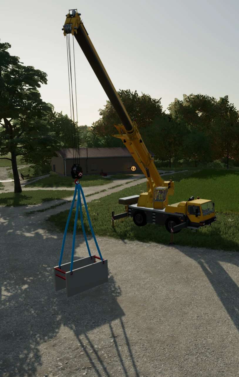 HMM’s Lieb 1040 Crane Edit v1.0 – FS22
