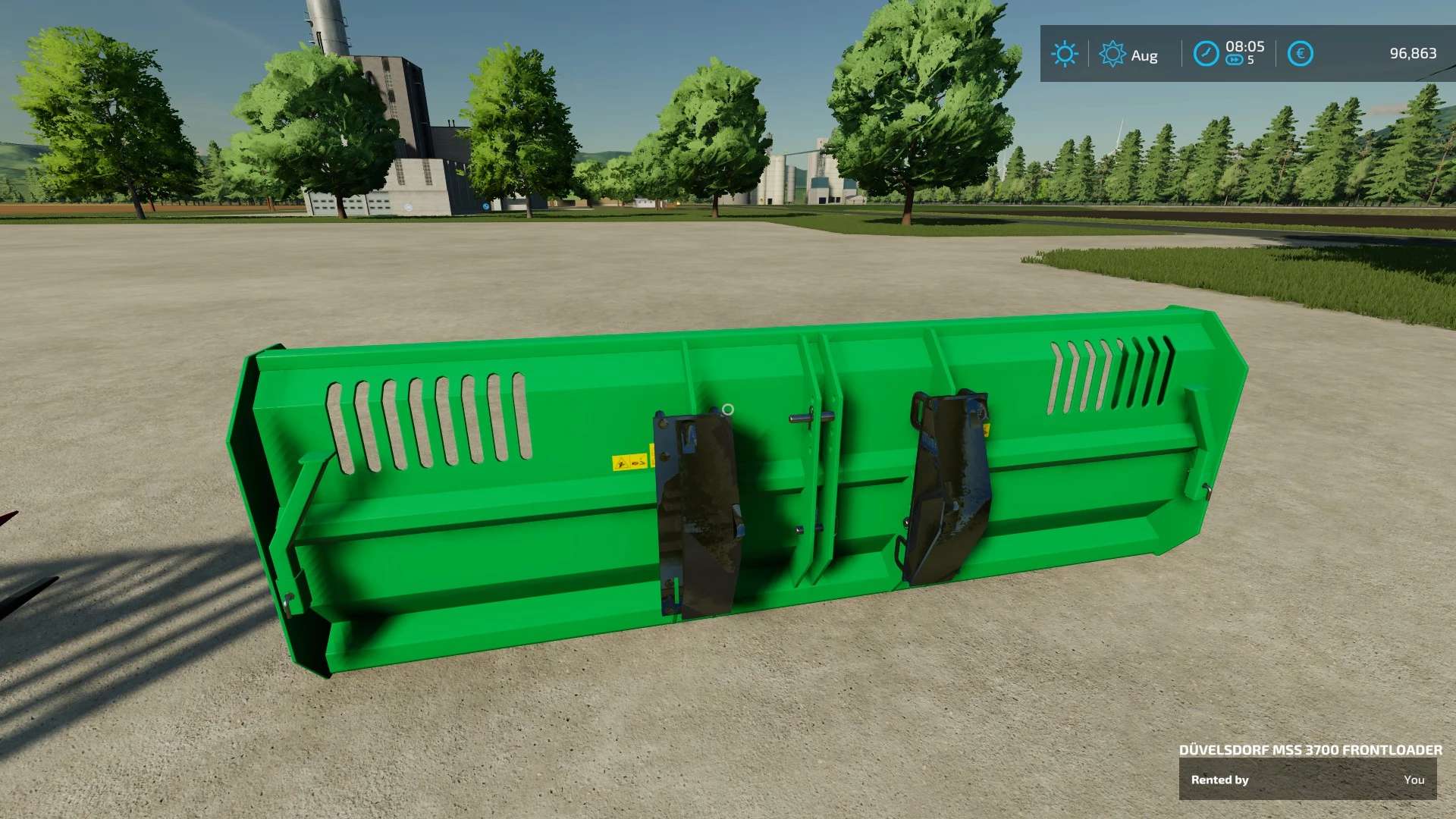 Düvelsdorfer Silageschild v1.0 – FS22 thumbnail 2