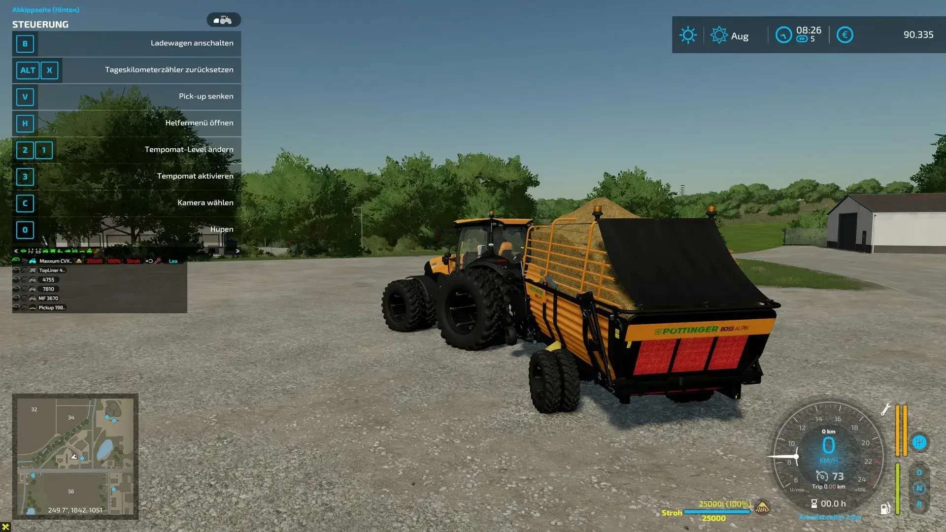 Pöttinger Boss Alpine 251 v1.0 – FS22 thumbnail 3