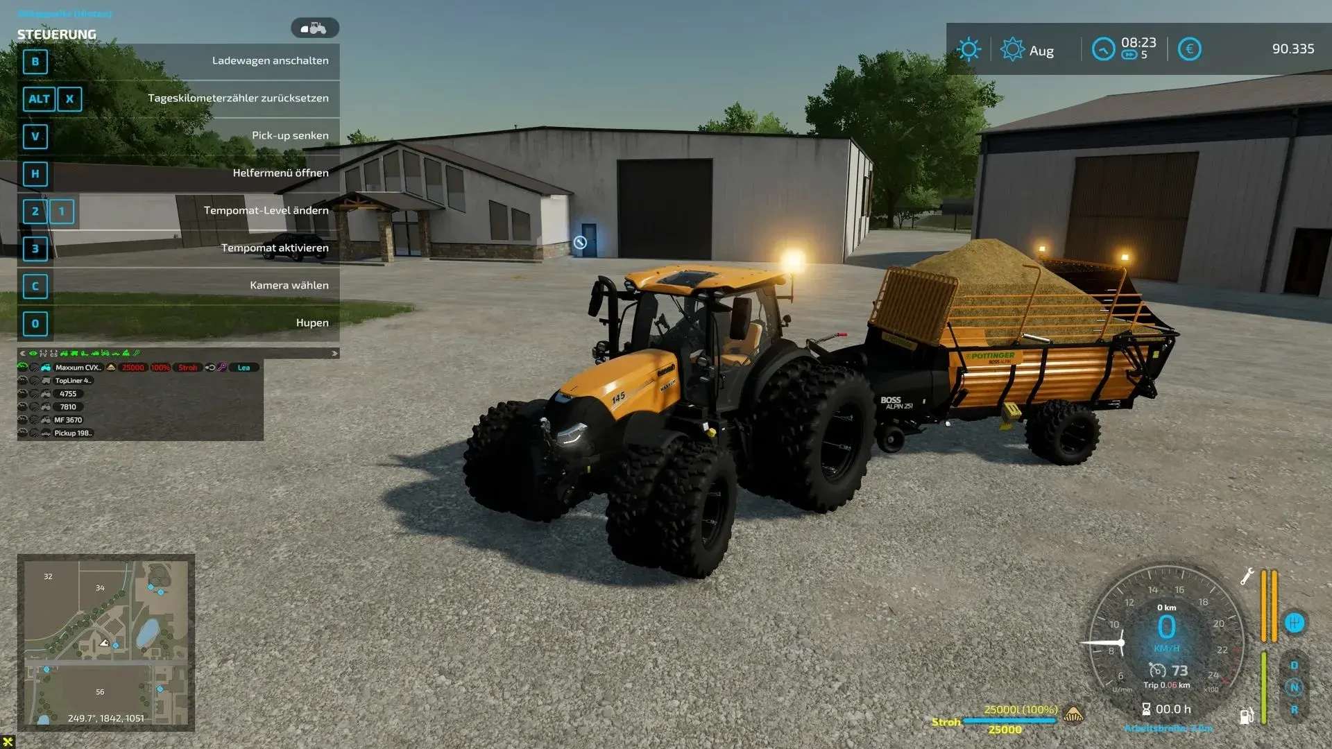 Pöttinger Boss Alpine 251 v1.0 – FS22 thumbnail 4