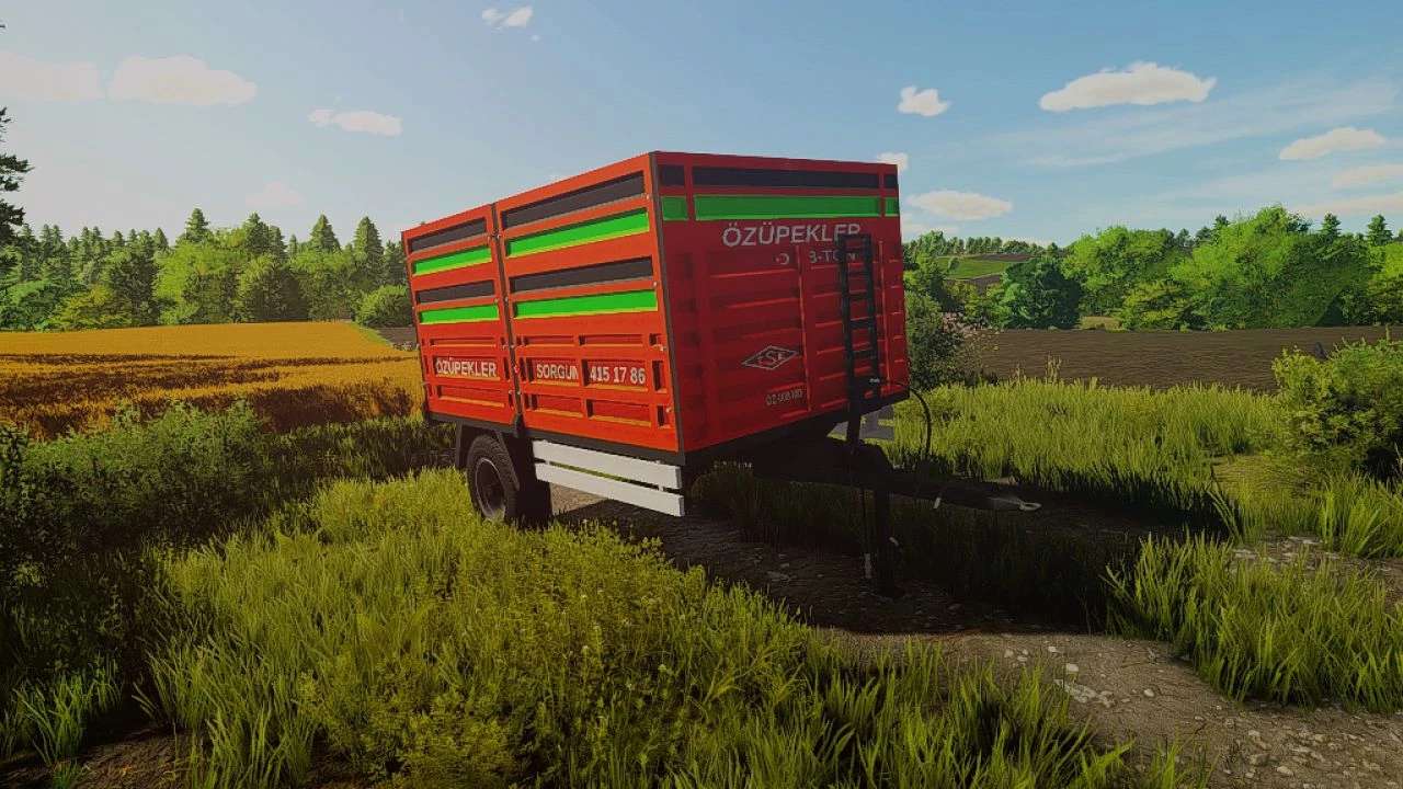 Özupekelr 8 Tons Trailer v1.0 – FS22 thumbnail 2