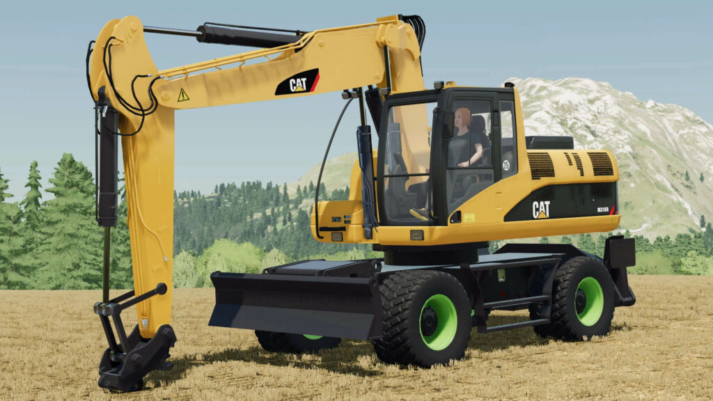 CAT M318D v1.0 - FS22 Mod Download
