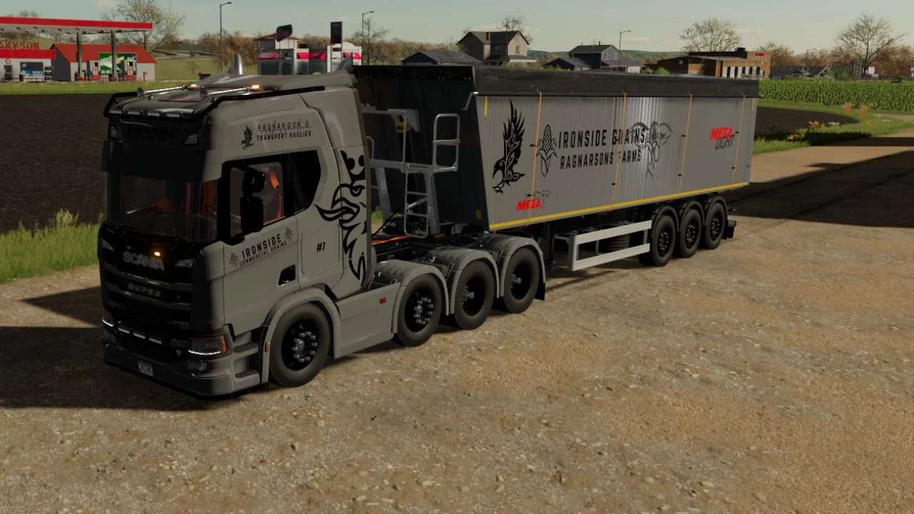 Scania R 8×4 v1.0 – FS22 thumbnail 3