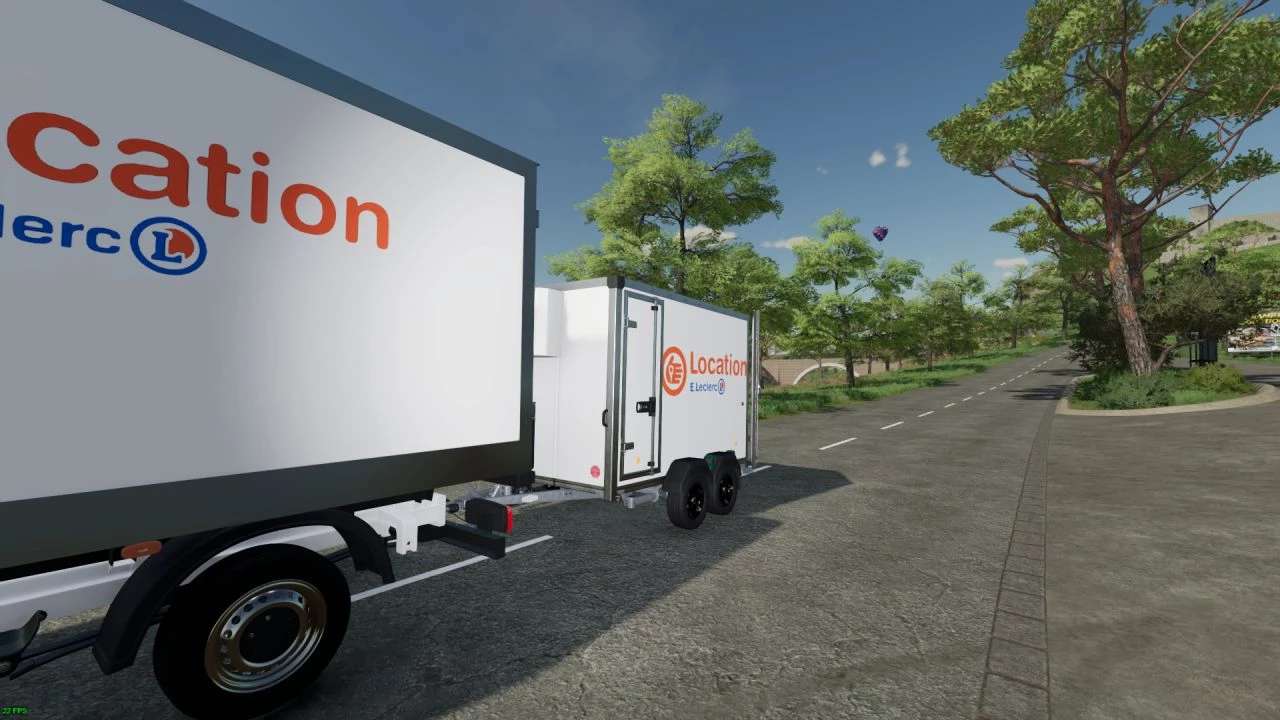 Böckmann KK 3018 trailer Rental companies V1.0 – FS22