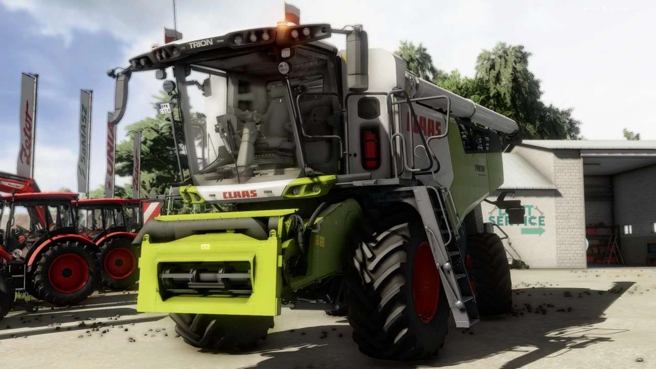 Claas Trion 7×0 v1.0 – FS22 thumbnail 4