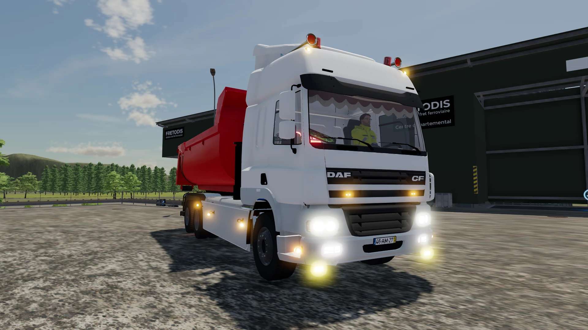 DAF CF 8×4 v1.0 – FS22