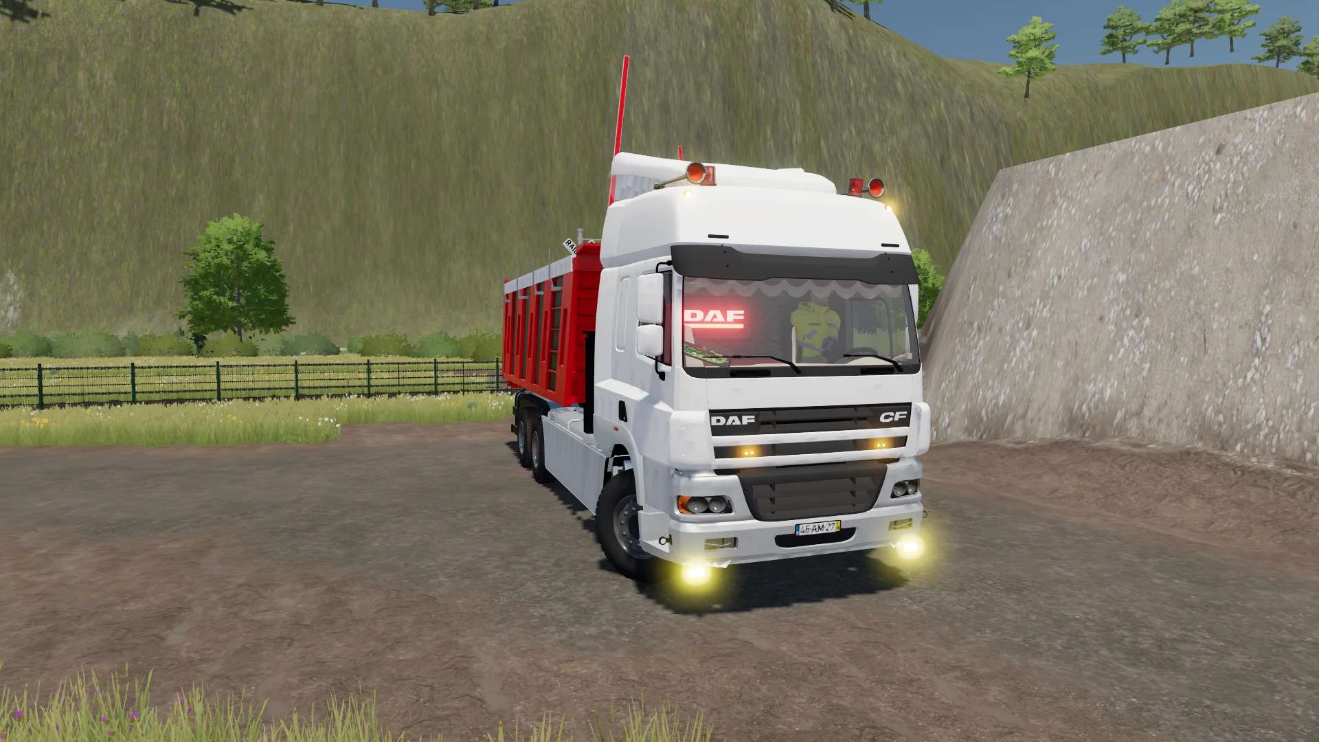 DAF CF 8×4 v1.0 – FS22 thumbnail 2