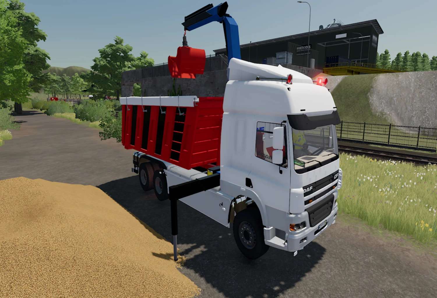 DAF CF 8×4 v1.0 – FS22 thumbnail 5