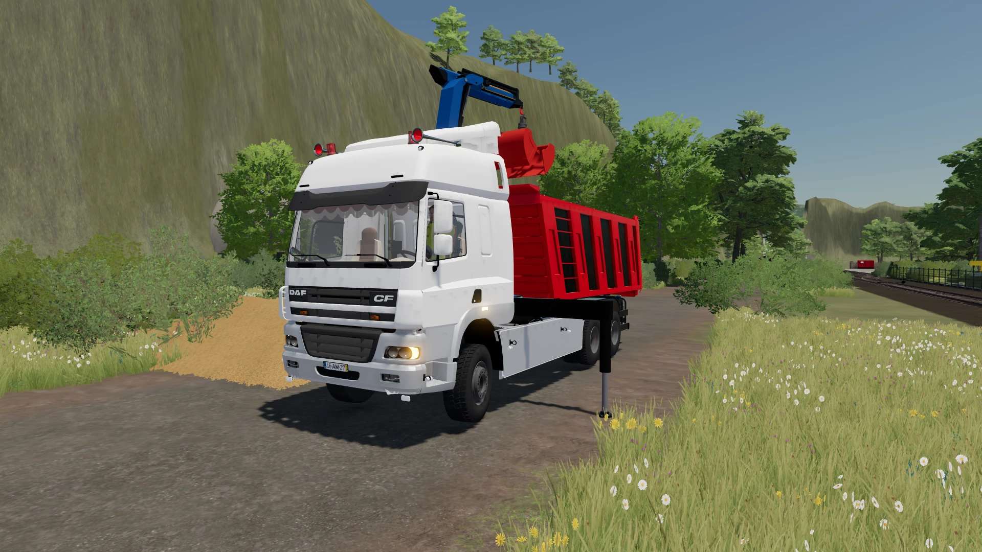 DAF CF 8×4 v1.0 – FS22 thumbnail 6