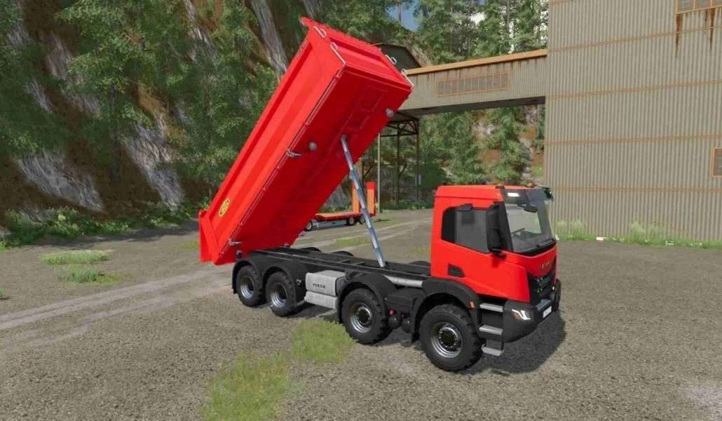 IVECO X-WAY 8×8 MEILLER KIPPER Agro v1.1 – FS22