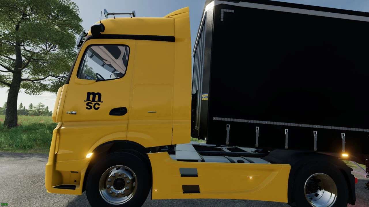 Mercedes Actros 2022 – MSC Group V1.0 – FS22 thumbnail 2