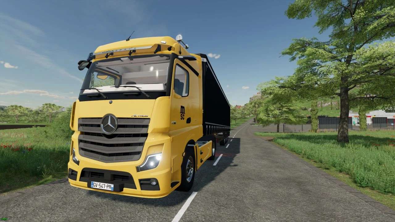 Mercedes Actros 2022 – MSC Group V1.0 – FS22