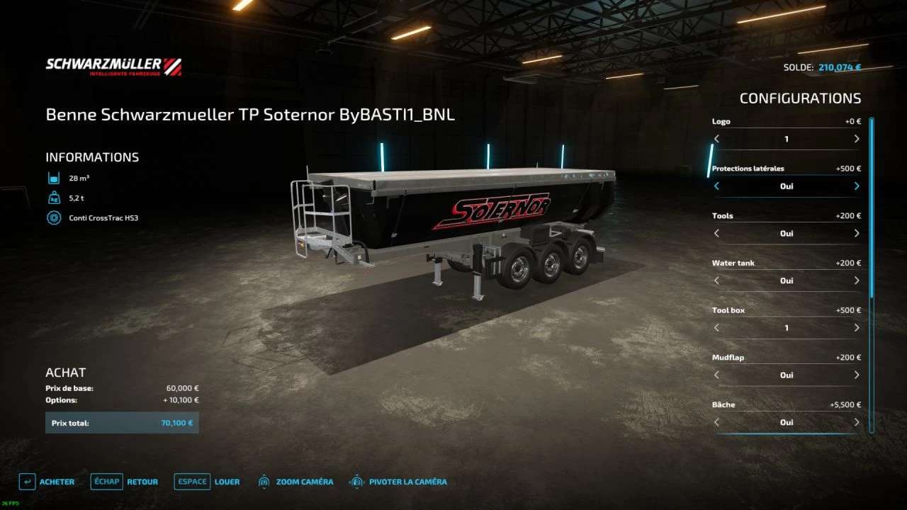 Schwarzmüller Public Works Trailer Soternor Group v1.0 – FS22