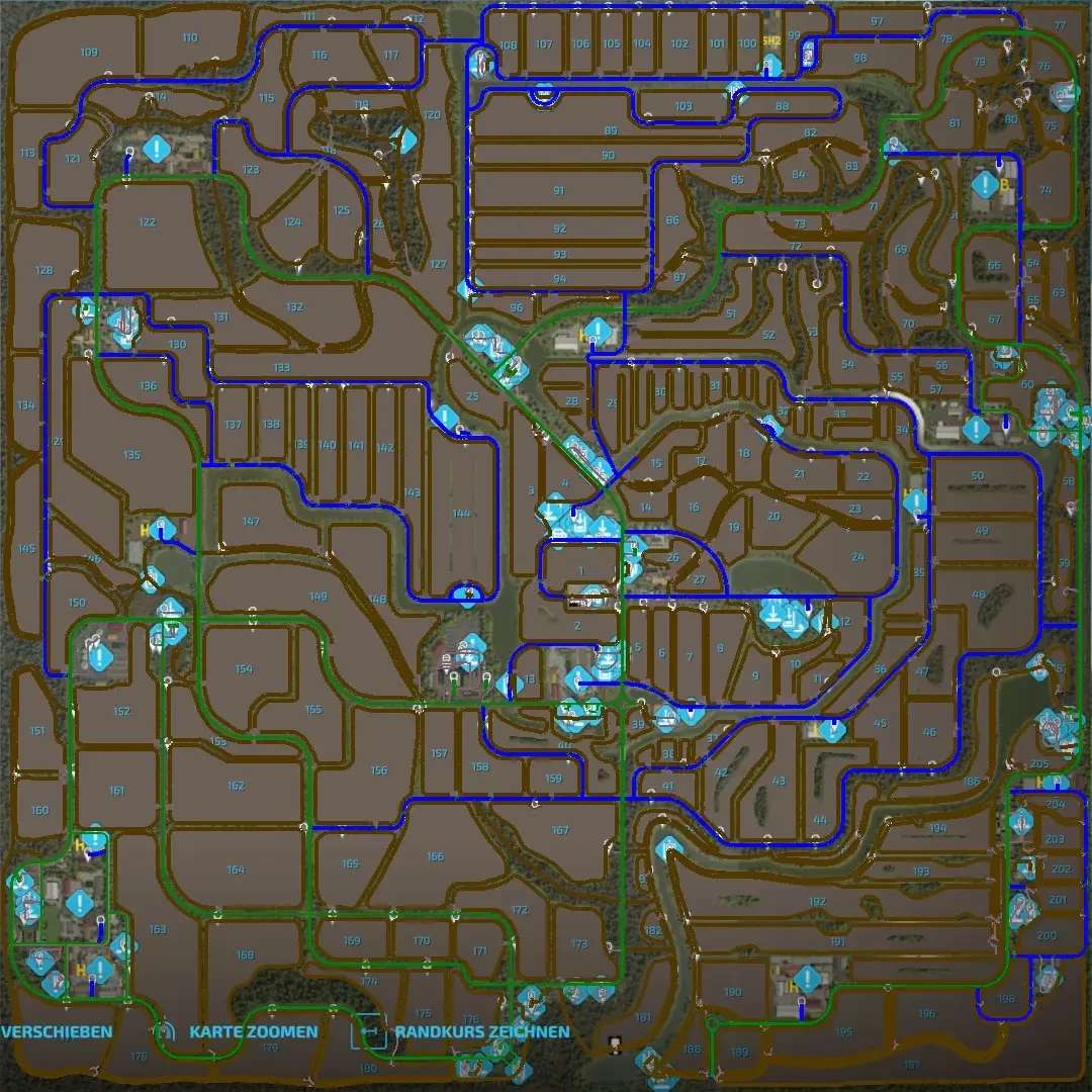 AutoDrive Course for the Vör den Diek Map v1.0 – FS22 thumbnail 2