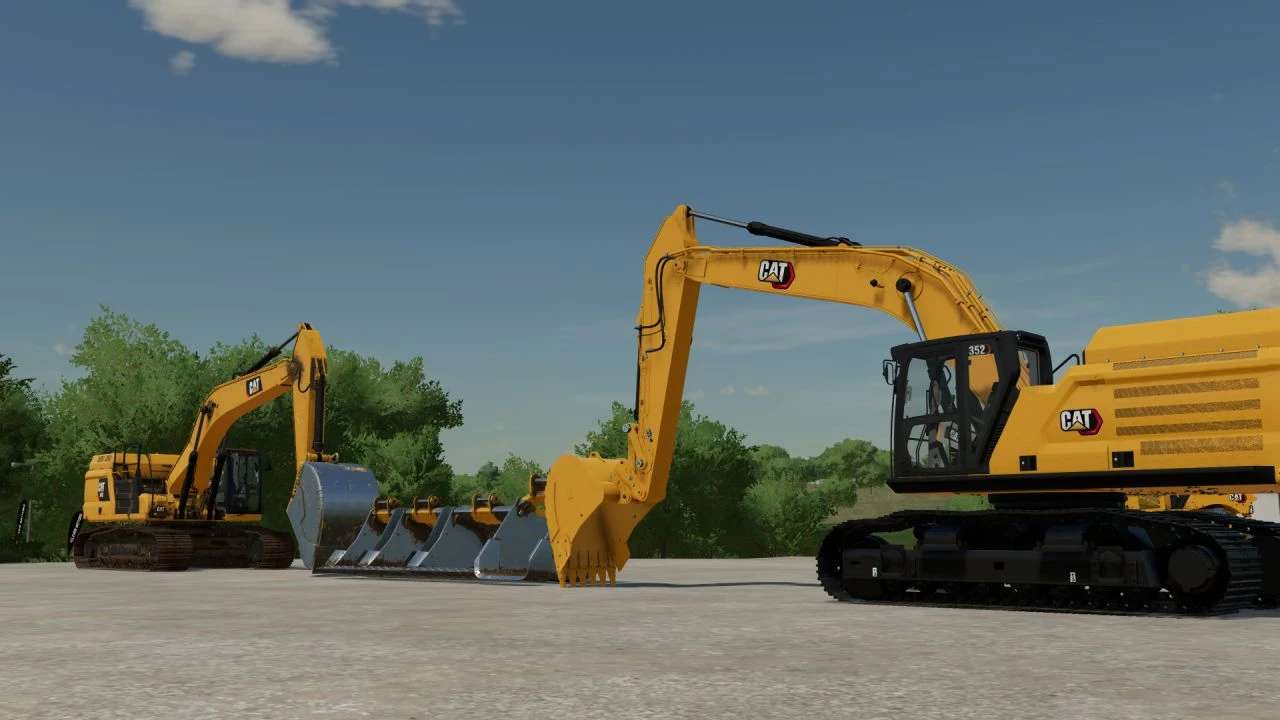 CAT 349 – 352 Next Gen Pack v1.0 – FS22