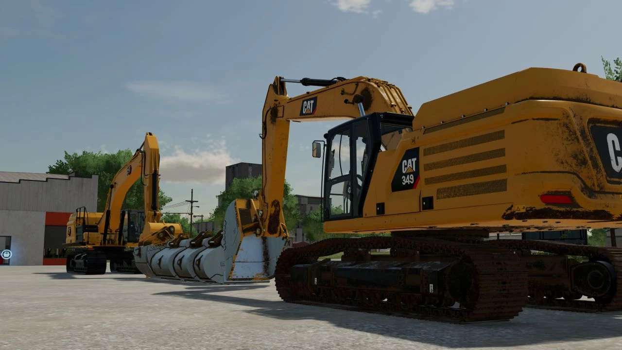 CAT 349 – 352 Next Gen Pack v1.0 – FS22 thumbnail 2
