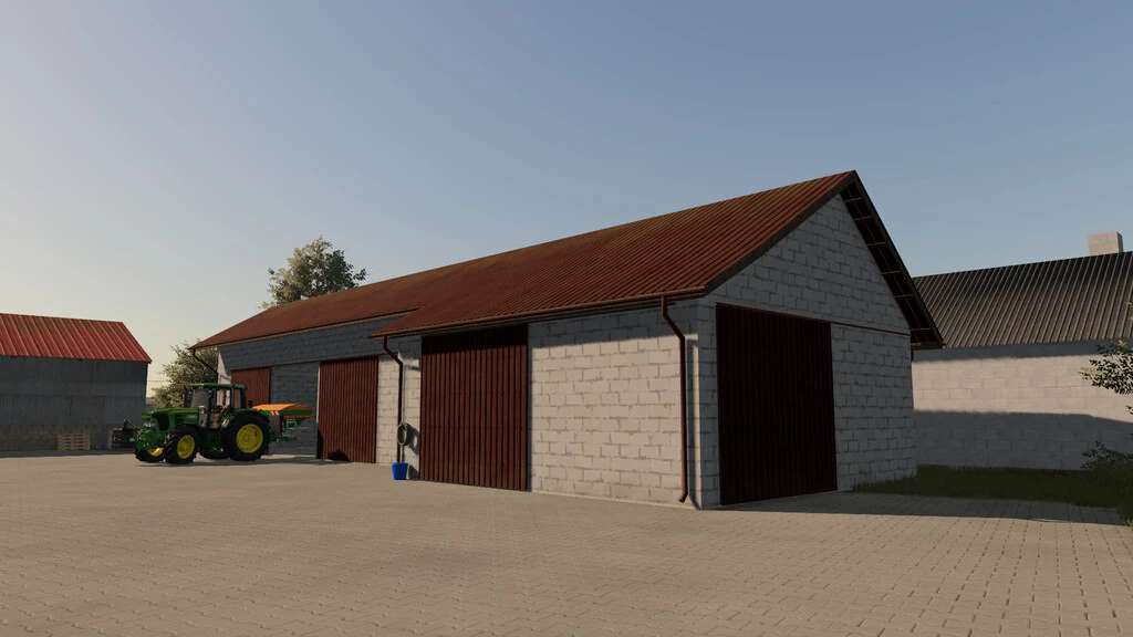 Garage’s With Sliding Doors v1.2 – FS22 thumbnail 2