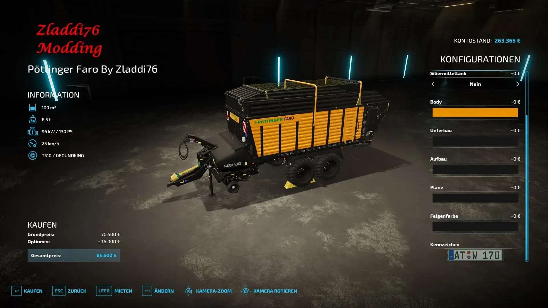 Pöttinger Faro v1.0 – FS22