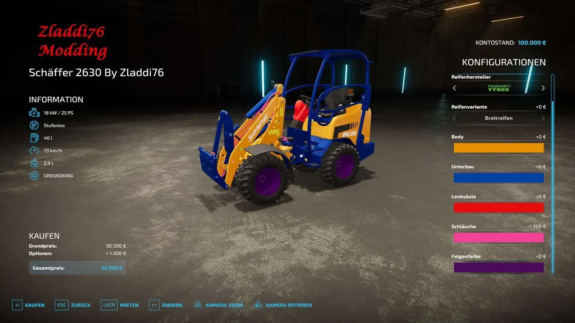 Schäffer 2630 v1.0 – FS22 thumbnail 2