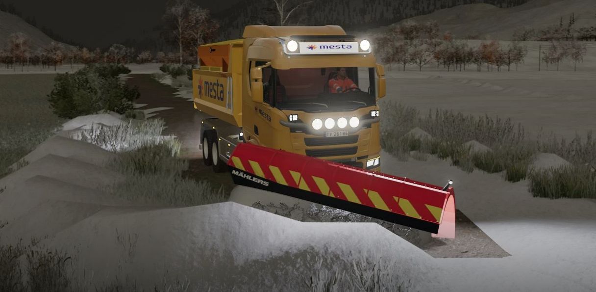 Mählers DPH Snow Plow v1.0 – FS22 thumbnail 2