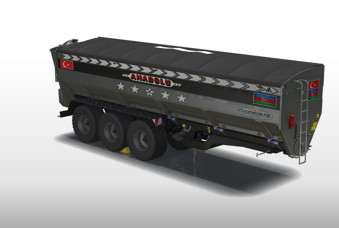 Özdemir Anadolu Tahıl Burgu Römorku v1.0 – FS22 thumbnail 10