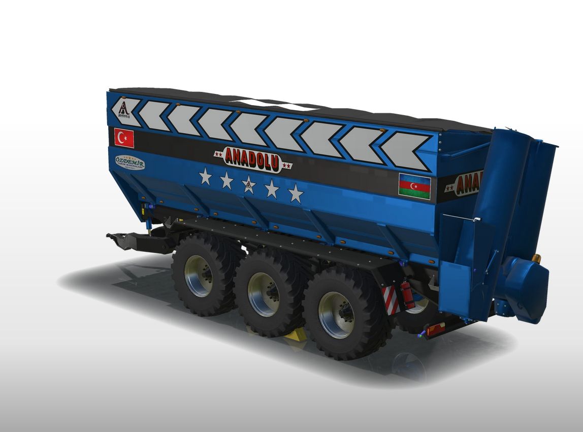 Özdemir Anadolu Tahıl Burgu Römorku v1.0 – FS22 thumbnail 12