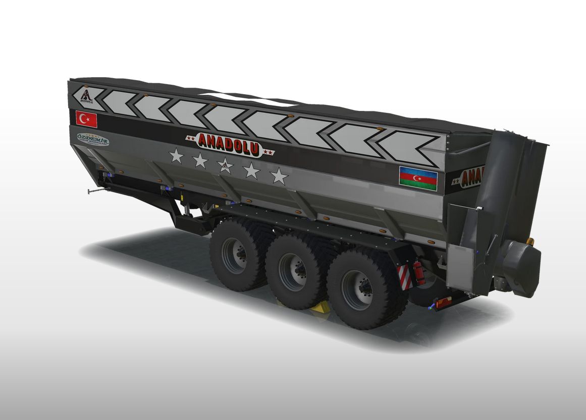 Özdemir Anadolu Tahıl Burgu Römorku v1.0 – FS22 thumbnail 13