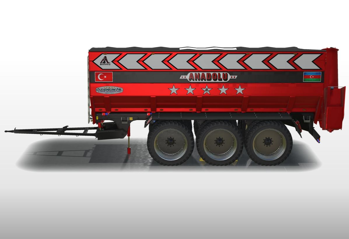 Özdemir Anadolu Tahıl Burgu Römorku v1.0 – FS22 thumbnail 4