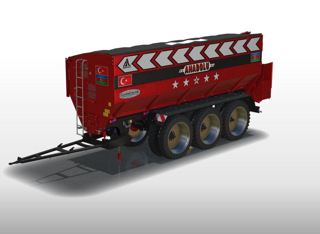 Özdemir Anadolu Tahıl Burgu Römorku v1.0 – FS22 thumbnail 5