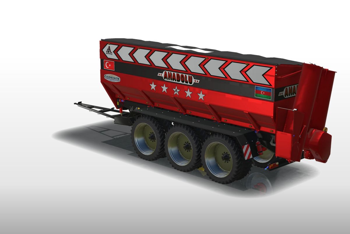 Özdemir Anadolu Tahıl Burgu Römorku v1.0 – FS22 thumbnail 9