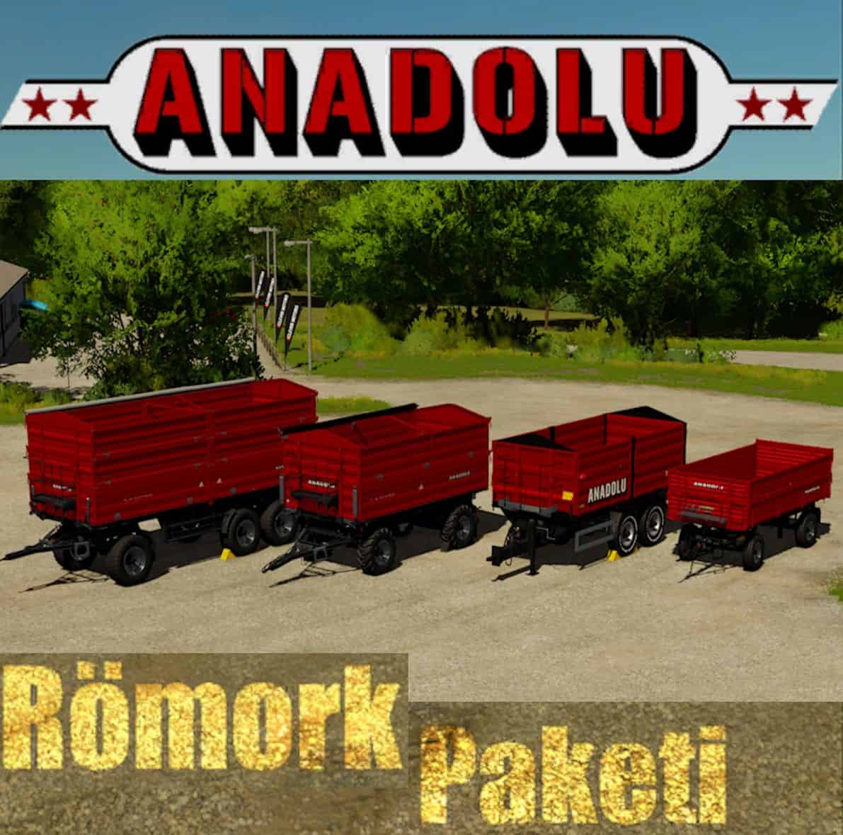 ANADOLU Römork Paketi V2 – FS22