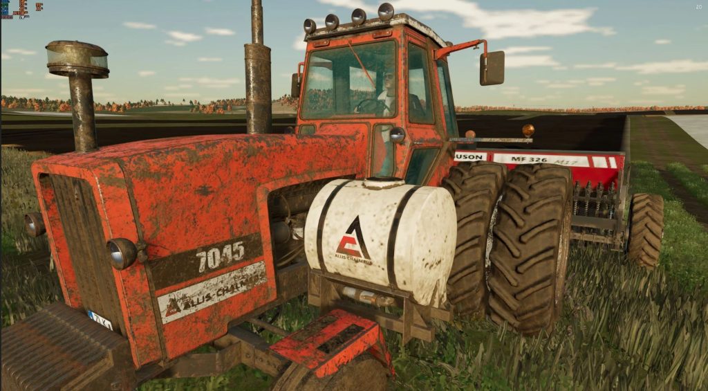FS25 International Harvester saddle tank v1.1.0.2 – FS22