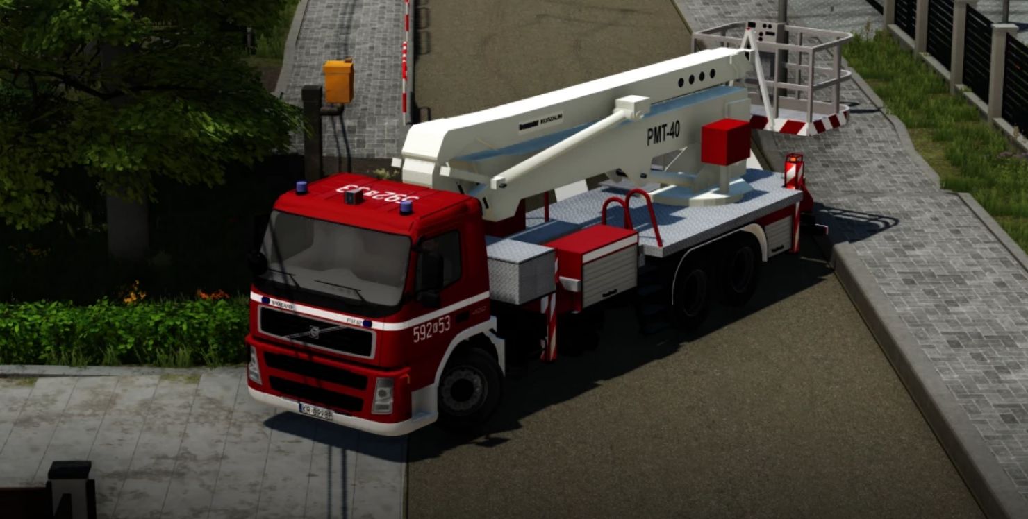 VOLVO FM12 SH40 STRAŻ v1.0 – FS22 thumbnail 2